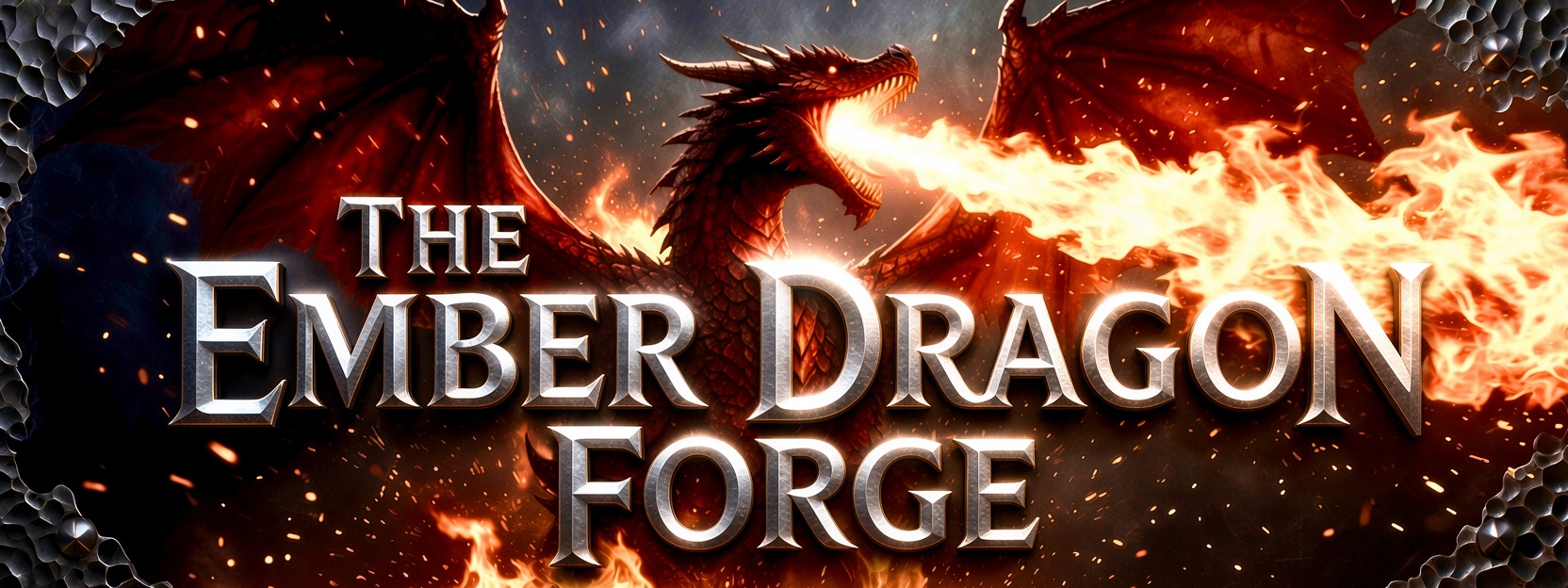 The Ember Dragon Forge stencil design studio